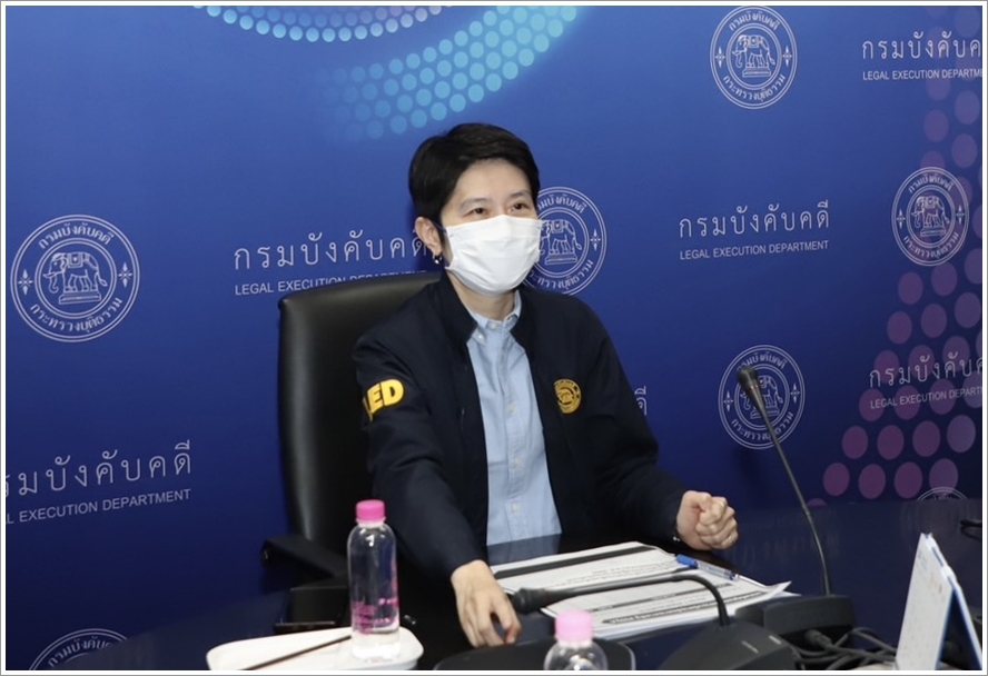 กรมบังคับคดีประชุมชี้แจงแบบสำรวจความพึงพอใจของบุคลากรที่มีต่อการนำองค์การของผู้บริหารกรมบังคับคดี ประจำปีงบประมาณ พ.ศ. 2566